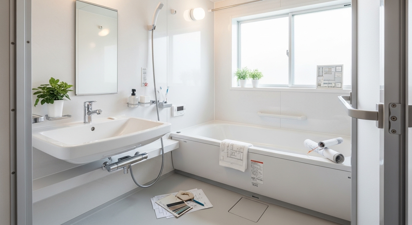 マンション風呂リフォーム費用相場と工期