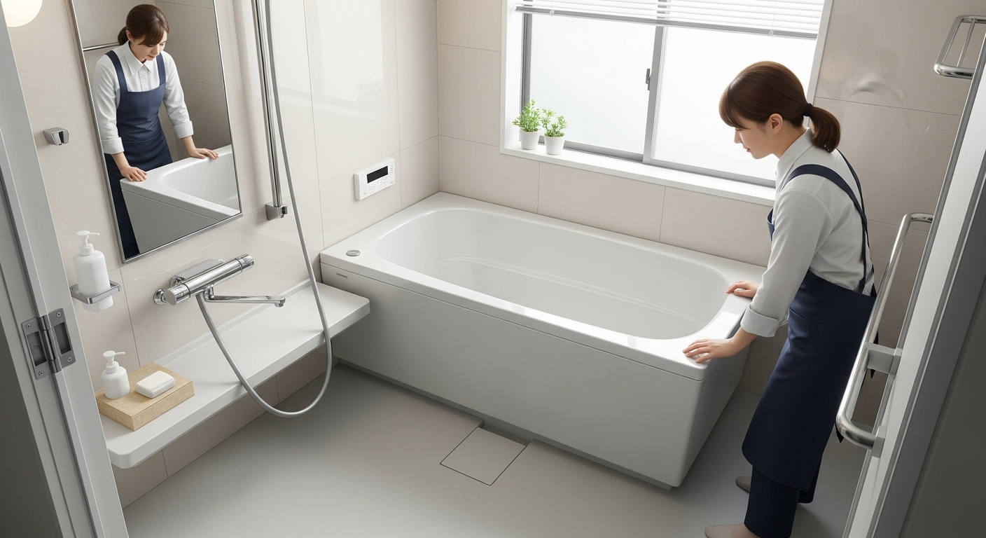 浴槽を交換する