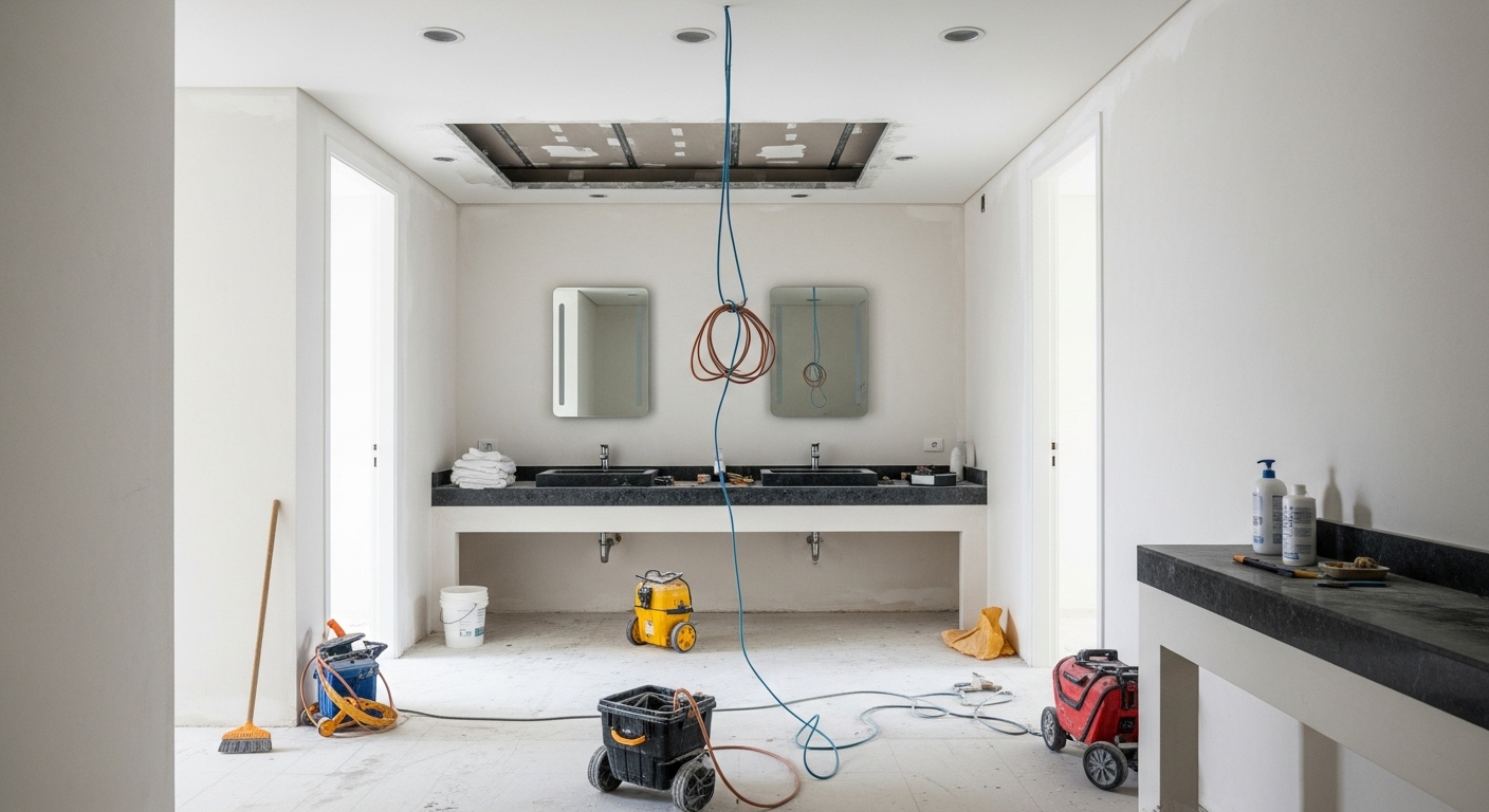 天井・壁・床を修繕する