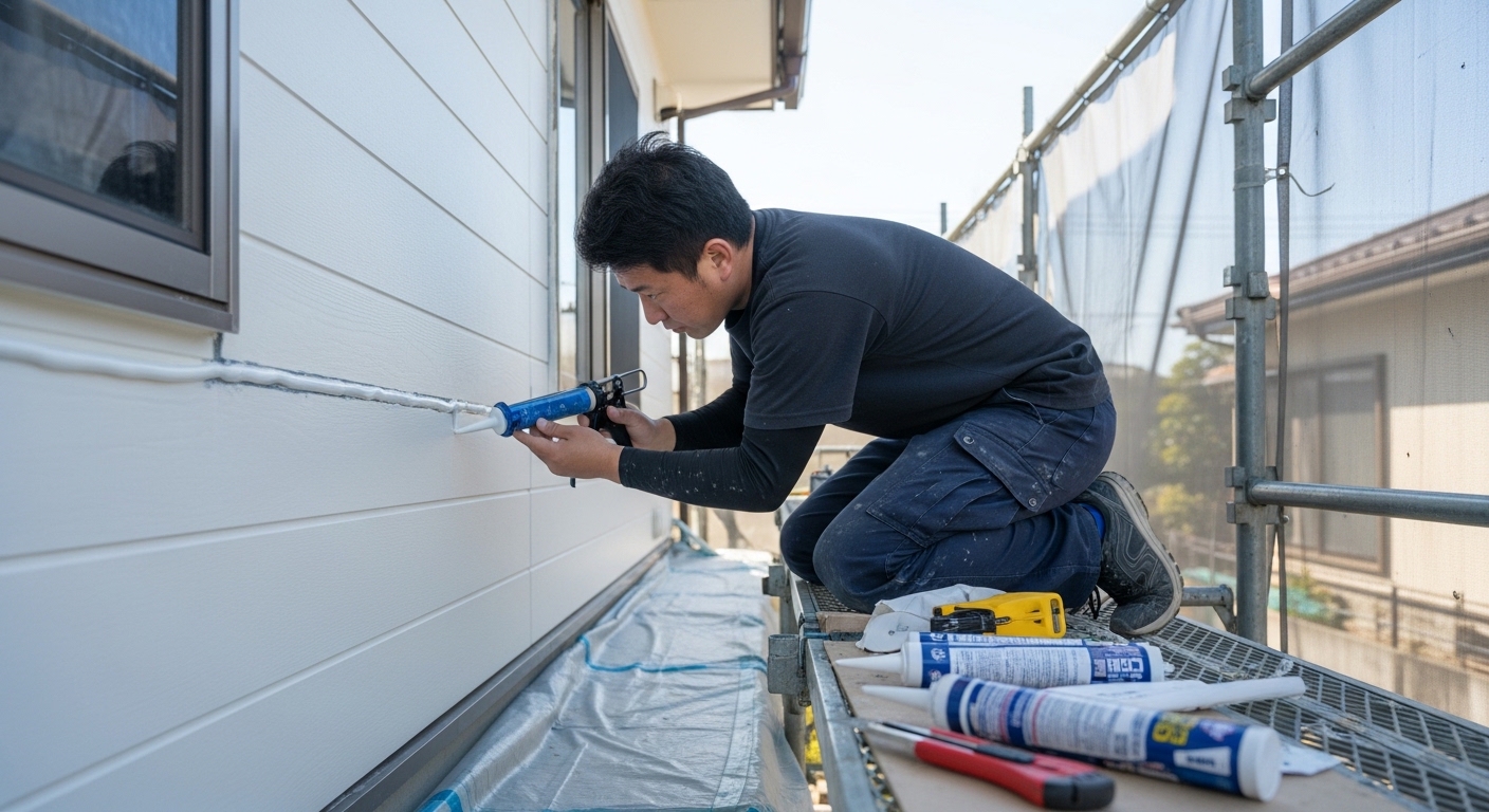 コーキング打ち替え