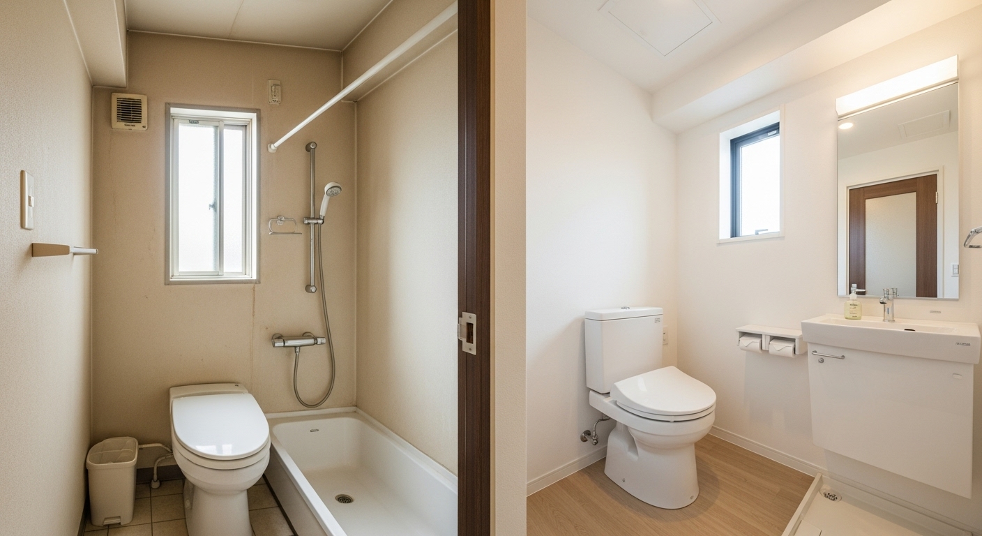 古いトイレを新しくリフォームしたい